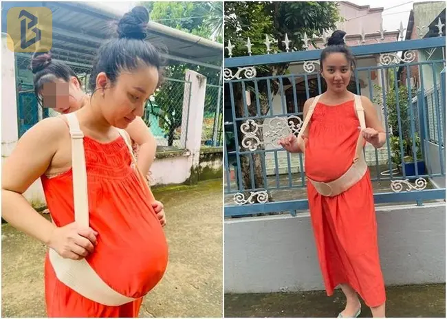 Những bức ảnh đời thường khi mang bầu nhóc tì thứ ba được Quỳnh Quỳnh đăng tải trên mạng xã hội. Bà mẹ 3 con ít chăm chút, quan tâm đến thân vì luôn mải mê lo cho gia đình nhỏ của mình.