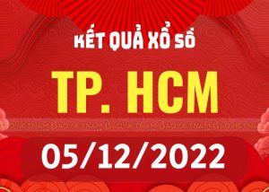 XSHCM 05/12, Xổ số TP. HCM Thứ hai ngày 05/12/2022 hôm nay