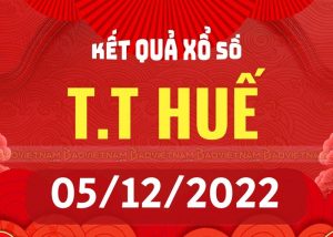 XSTTH 05/12, Xổ số Thừa Thiên Huế Thứ hai ngày 05/12/2022 hôm nay